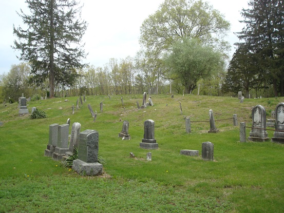 View of Coley Cemetery