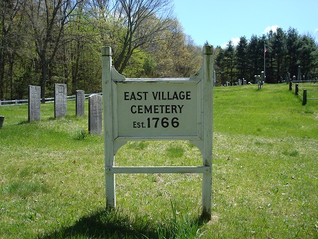 East Village sign