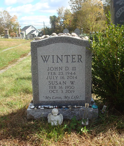 Johnny Winter's gravesite