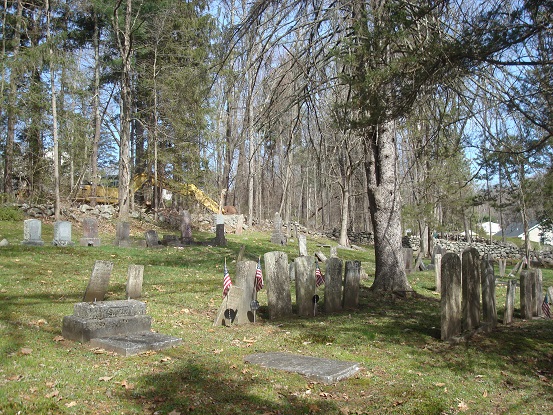 A final view of the cemetery