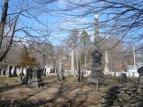 Tashua Burial Ground entrance