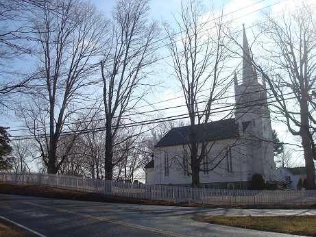 Tashua Burial Ground and church